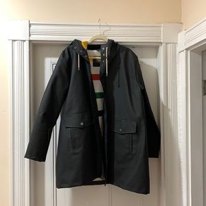 black Pendleton raincoat XL